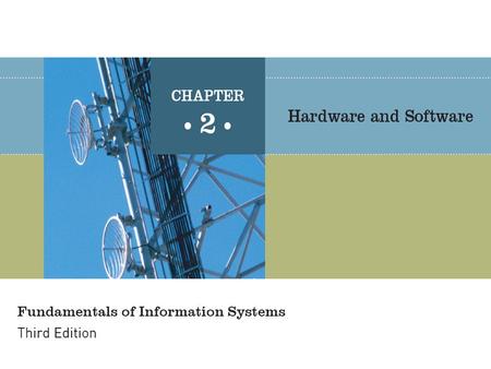 Fundamentals of Information Systems, Third Edition2 Principles and Learning Objectives Users must work closely with IS professionals to define business.