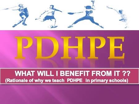 Aim: Skills: The five essential skills that students should develop from PDHPE are: Communicating Decision Making Interacting Moving Problem Solving.