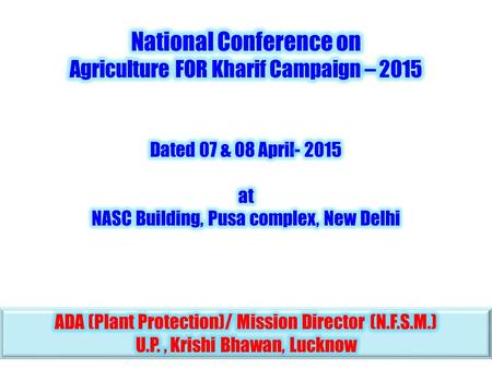 National Conference on