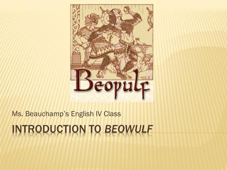 Introduction to Beowulf