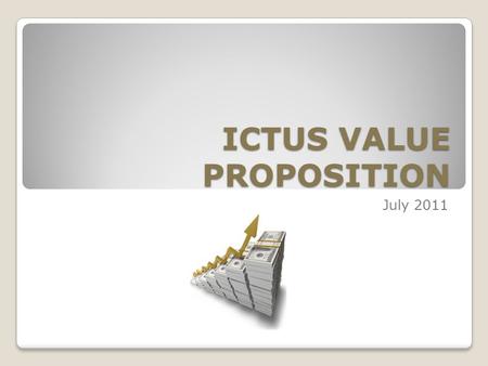 ICTUS VALUE PROPOSITION July 2011. Ignited Thrust toward Accelerated Growth ICTUS adds value by assisting our clients to make money. 2015/09/152.