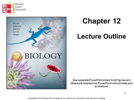 Chapter 12 Lecture Outline