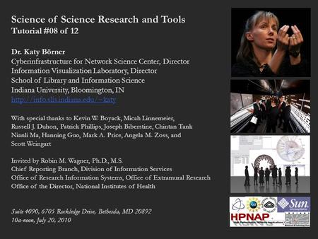 Science of Science Research and Tools