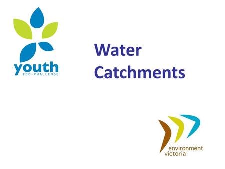 Water Catchments. evaporation precipitation (rain, snow) condensation transpiration from plants surface runoff energy from the sun drives the water cycle.