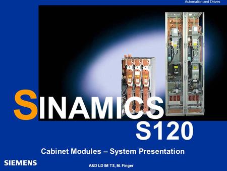 Cabinet Modules – System Presentation