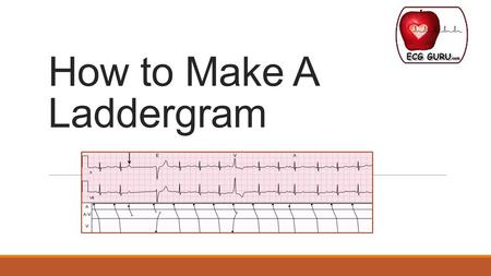 How to Make A Laddergram