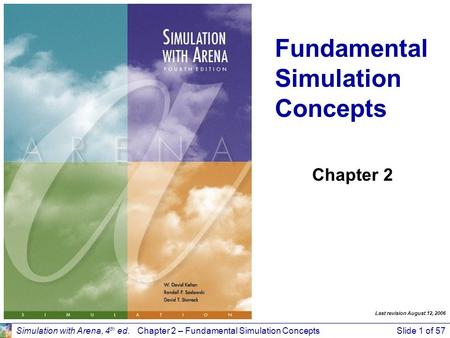 Fundamental Simulation Concepts