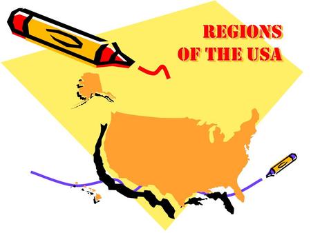 Regions of the USA.