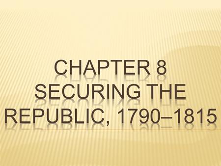  Hamilton’s Program  To establish the government’s creditworthiness, Hamilton proposed that it pay off at full face value all national and state debts.