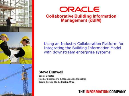 Collaborative Building Information Management (cBIM)