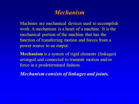 Mechanical Engineering Dept.