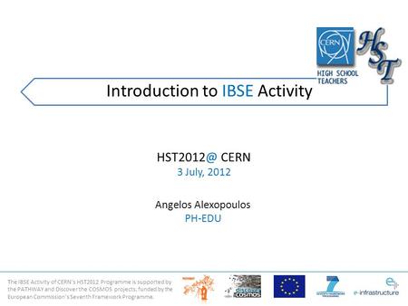 Introduction to IBSE Activity