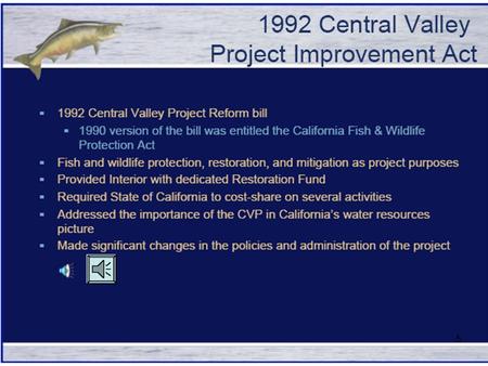 AFRP Area of Coverage Paynes and Antelope Creek Antelope Creek: 123 square miles Fall-run Chinook, spring-run Chinook, steelhead. 32 miles.