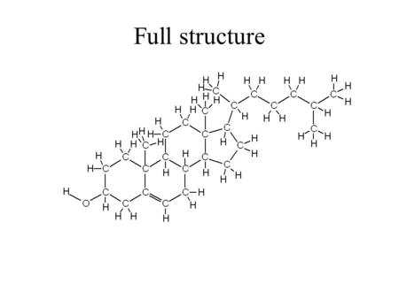 Full structure. How do we simplify this? we need a set of rules that is consistent rules should be based on simple (even obvious) criteria rules need.