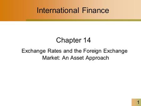 International Finance