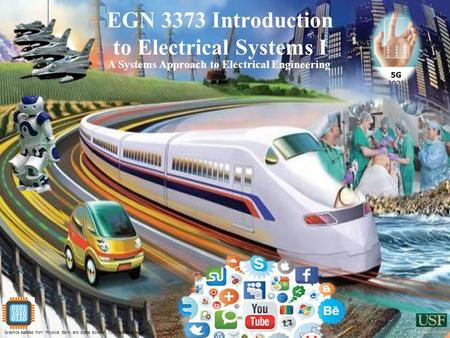 EGN 3373 Introduction to Electrical Systems I A Systems Approach to Electrical Engineering Graphics Adapted from “Physical, Earth, and Space Science”,