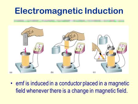 Electromagnetic Induction