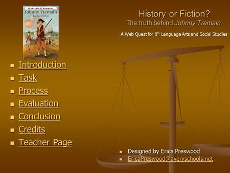 History or Fiction? The truth behind Johnny Tremain.