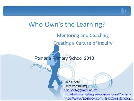 Mentoring and Coaching Creating a Culture of Inquiry