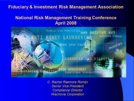 Fiduciary & Investment Risk Management Association