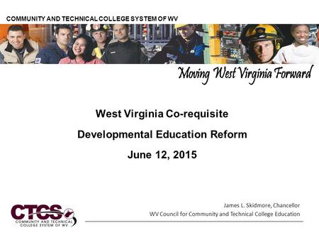 West Virginia Co-requisite Developmental Education Reform