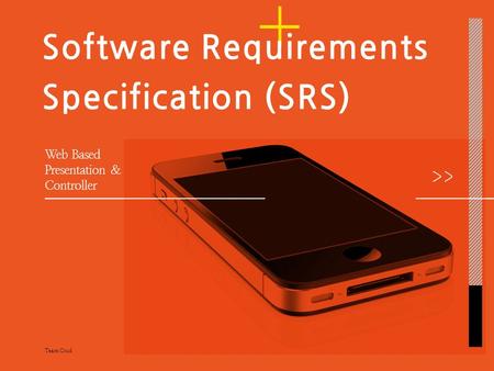 Software Requirements Specification (SRS)