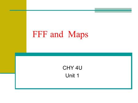 FFF and Maps CHY 4U Unit 1. TO Map Wikipedia, TO Map, 2007,  (August 31, 2012).http://en.wikipedia.org/wiki/File:TO_map.gif.