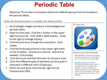 Task Card Templates Choose one slide below each week to create a task card for a Tech Tub station. Make sure to fill in the “Notes” below the task card.