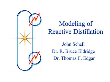 Modeling of Reactive Distillation