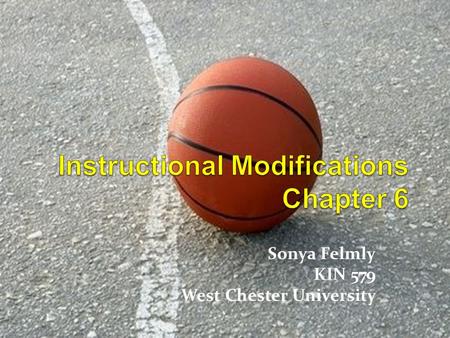 Sonya Felmly KIN 579 West Chester University. Video Part One  9gy3F4&feature=plcp