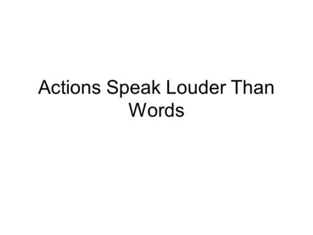 Actions Speak Louder Than Words. Types of Nonverbal Communication Appearance Gestures Posture Eye Contact Facial Expression Vocal Cues Spatial Relations.