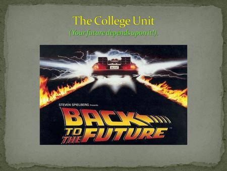 1. The cost of college can range from $36,000 – 100,000+ 2. In a time of economic recession, the job market has become ultracompetitive. 3. To hire a.