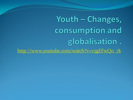 How have the lives of young people changed over the past 60 years? Education and employment and qualifications.