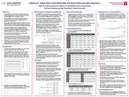 Abstract The emergence of big data and deep learning is enabling the ability to automatically learn how to interpret EEGs from a big data archive. The.