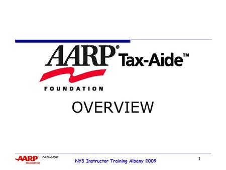 1 NY3 Instructor Training Albany 2009 OVERVIEW. 2 NY3 Instructor Training Albany 2009 WHO ARE WE?