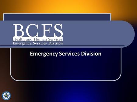 Emergency Services Division.  Founded in 1944, BCFS is a system of non-profit health and human service corporations  Programs and services are offered.