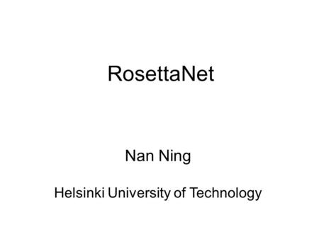 Helsinki University of Technology