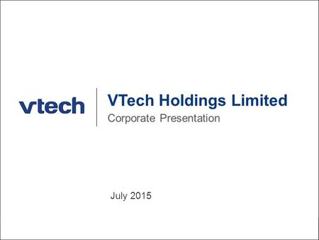 VTech Holdings Limited