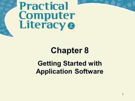 Getting Started with Application Software