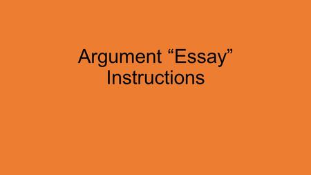 Argument “Essay” Instructions. Thesis Thesis: In “The Landlady” by Roald Dahl, some may say that the antagonist is a sentimental old woman, but really.