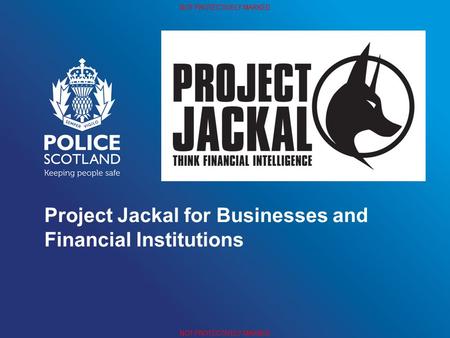 Project Jackal for Businesses and Financial Institutions