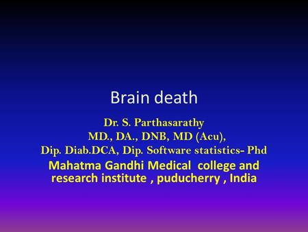 Dip. Diab.DCA, Dip. Software statistics- Phd