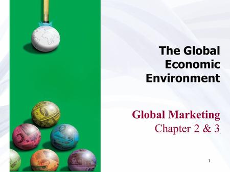 Global Marketing Chapter 2 & 3