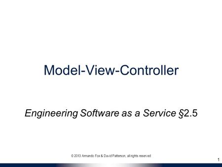 Model-View-Controller