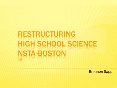 Brennon Sapp.  Write the electron configuration for Sn.  What does ACTG stand for?  What particle orbits the nucleus of an atom?  How many chromosomes.