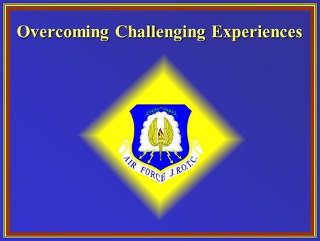 Overcoming Challenging Experiences. Chapter 3, Lesson 3 Overview What is the definition of a leader?What is the definition of a leader? Why is perseverance.