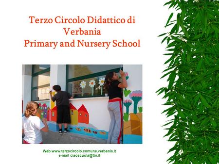 Terzo Circolo Didattico di Verbania Primary and Nursery School Web