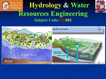 Hydrology & Water Resources Engineering