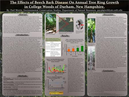 The initial signs of the disease are onset by biotic stress caused by the beech scale insect (Cryptococcus fagisuga) that eats, lives, and reproduces within.