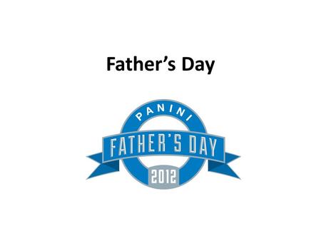 Father’s Day. Goal: To create a “wrapper redemption” for hobby shops similar to what has been done at events such as the Black Friday, the National, the.